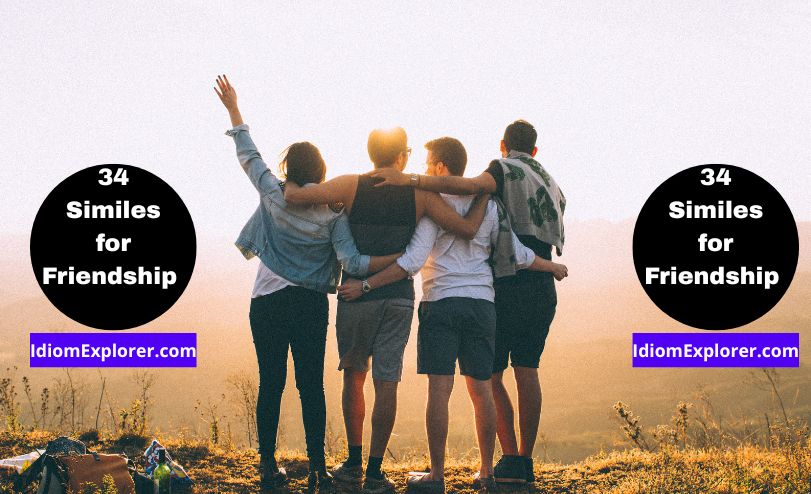 34 Similes for Friendship (with Meaning, Examples & Quiz)