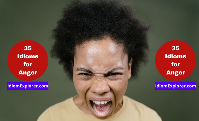 35 Idioms for Anger (with Exercise to Practice Quiz)